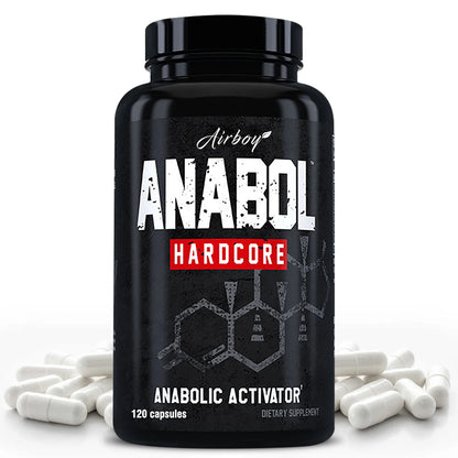 ANABOLIC - Men's Health Support Supplements - 120 Capsules