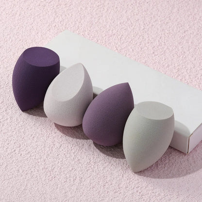 OVW 4PCS Make Up Sponge Soft New Cosmetics Beauty Egg Foundation Tool Blending Puff for BB Cream