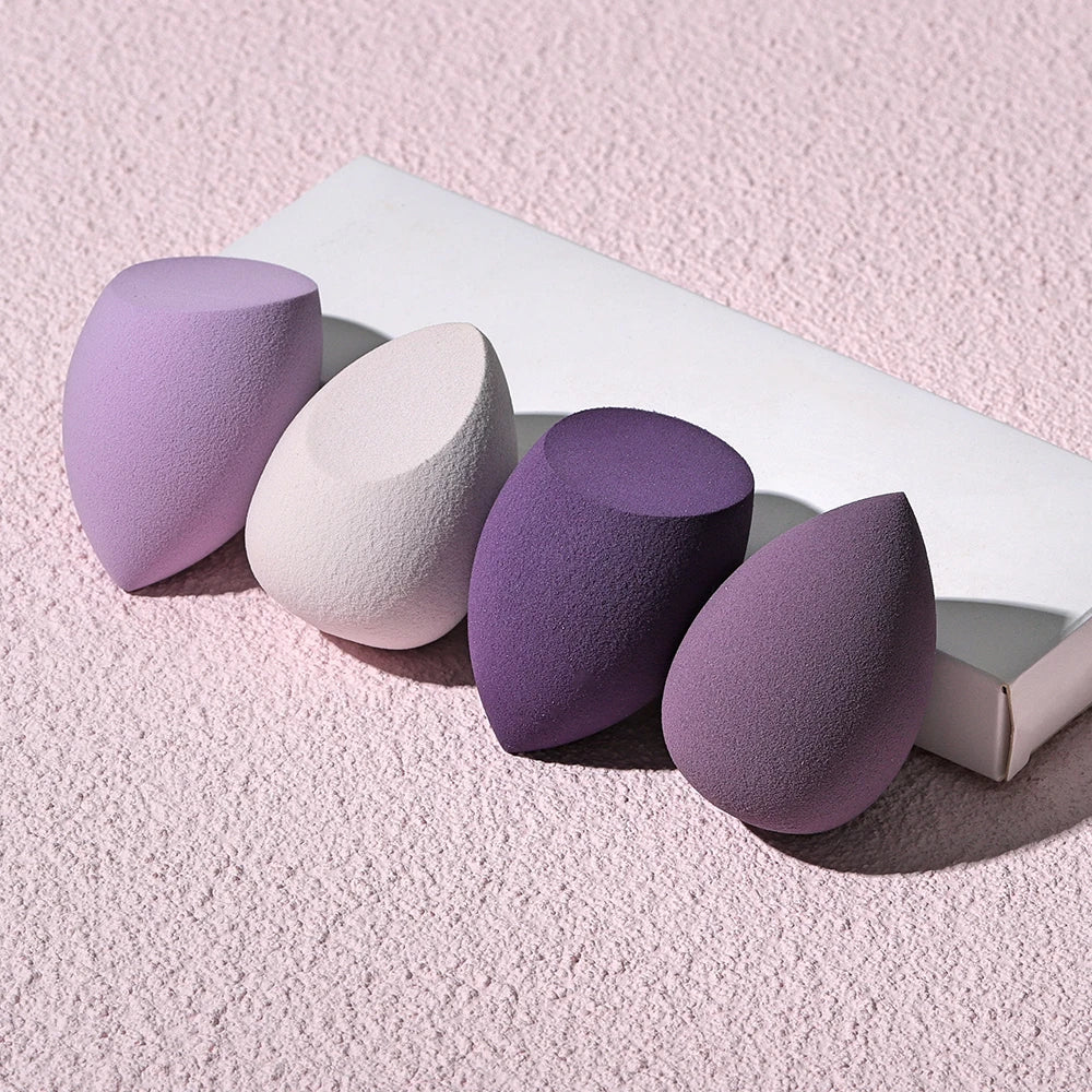 OVW 4PCS Make Up Sponge Soft New Cosmetics Beauty Egg Foundation Tool Blending Puff for BB Cream