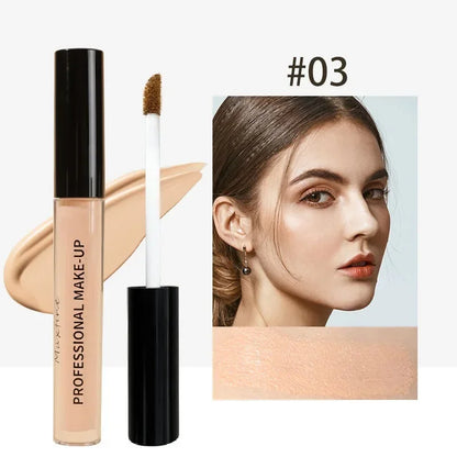 Waterproof Concealer Pen Full Coverage Cover Dark Circles Acne Pores Concealer Pen Matte Foundation Cream Facial Makeup Cosmetic