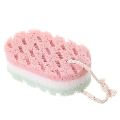 Soft Sponge Body Scrubber Bath Exfoliating Scrub Sponge Shower Brush Body Skin Cleaner Dead Skin Remover