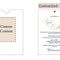 Beige Velvet Wedding Invitation Card Personalized business wedding ceremony birthday invitation card customization