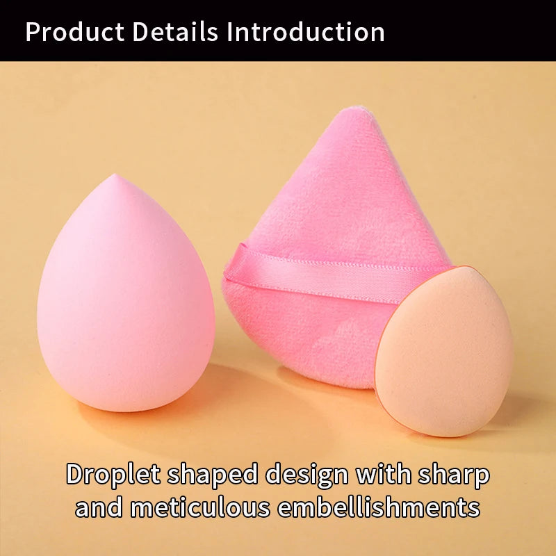 12pcs Makeup Sponge Blender Beauty Egg Soft Cosmetic Puff Foundation Sponges Powder Puff Women Make Up Accessories Beauty Tools