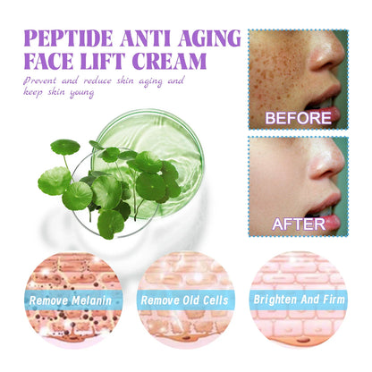 Peptide Facial Lifting Cream Reduce Melanin Fade Fine Lines Firming And Moisturizing The Skin Control Oil  Face Care Products