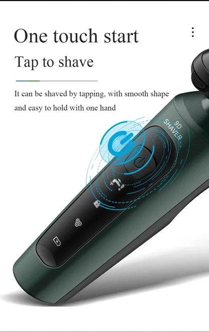 Xiaomi 4in1 Men Electric Shavers Rechargeable Battery Rotary Shavers Shaving Waterproof Wet Dry Use Electric Trimmer Razor