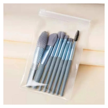 8pcs Make Up Brushes Set  Cosmetic Powder Eye Shadow Brush Foundation Blush Blending Concealer Brush Professional Beauty Tool