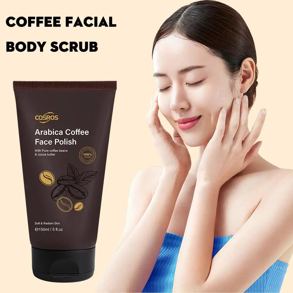 Coffee Scrub Body Scrub Exfoliators Cream Facial Dead Sea Salt For Whitening Moisturizing Anti Cellulite Treatment Acne V5Q8