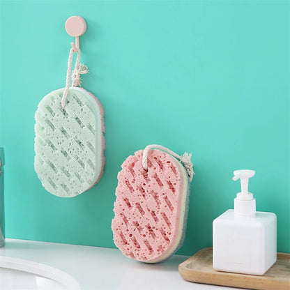 Soft Sponge Body Scrubber Bath Exfoliating Scrub Sponge Shower Brush Body Skin Cleaner Dead Skin Remover