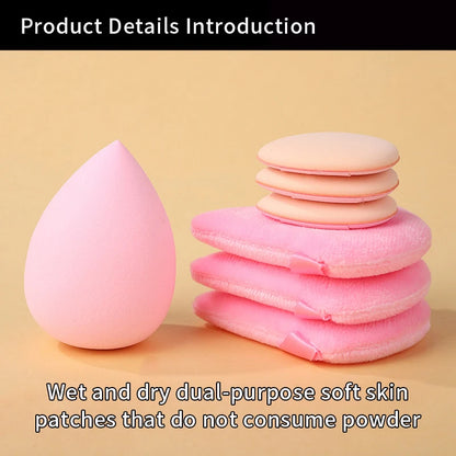 12pcs Makeup Sponge Blender Beauty Egg Soft Cosmetic Puff Foundation Sponges Powder Puff Women Make Up Accessories Beauty Tools