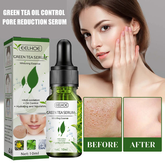 Green Tea Pore Shrinking Serum Hydrates, Moisturizes, Mildly Refines, Shrinks Pores and Revitalizes Skin