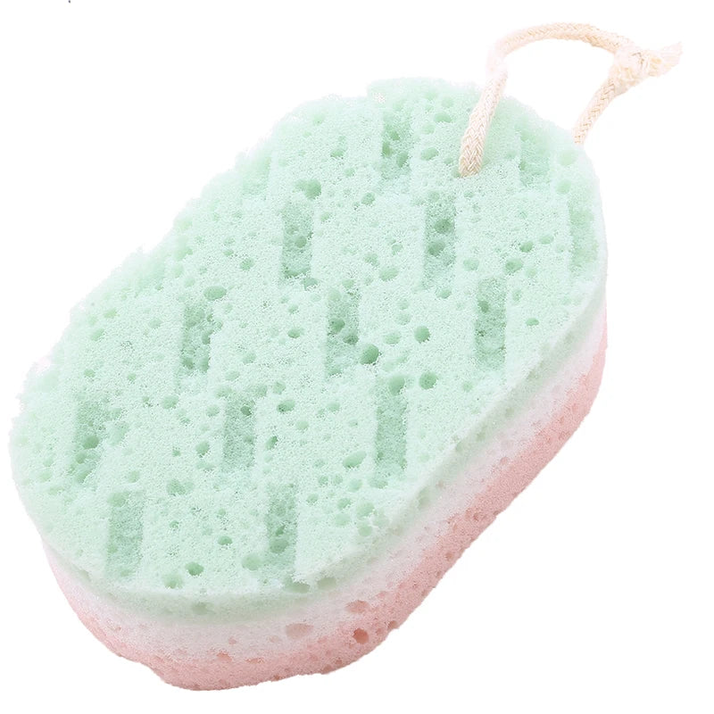 Soft Sponge Body Scrubber Bath Exfoliating Scrub Sponge Shower Brush Body Skin Cleaner Dead Skin Remover