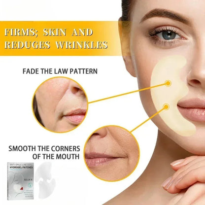 Firming Fine Lines Hydrocrystalline Patch Anti-Aging Lifting Sagging Facial Skin Deep Nourishment Masks Korea Face Care Products