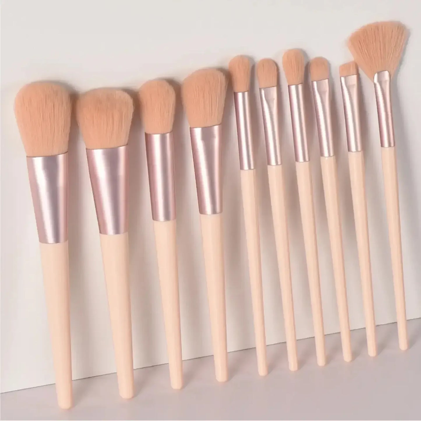 10/14Pcs Premium Makeup Brushes Set Eye Shadow Foundation Women Cosmetic Powder Blush Blending Beauty Make Up Beauty Tool