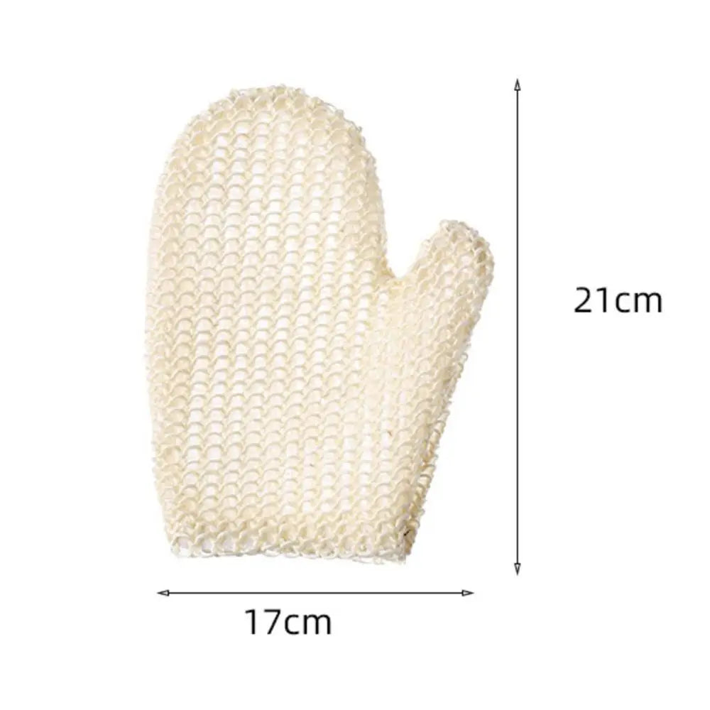 Comfortable Sisal Bath Gloves Household Item Body Wash Shower Exfoliating Scrub Towels Horny Mud Remover Body Scrubber