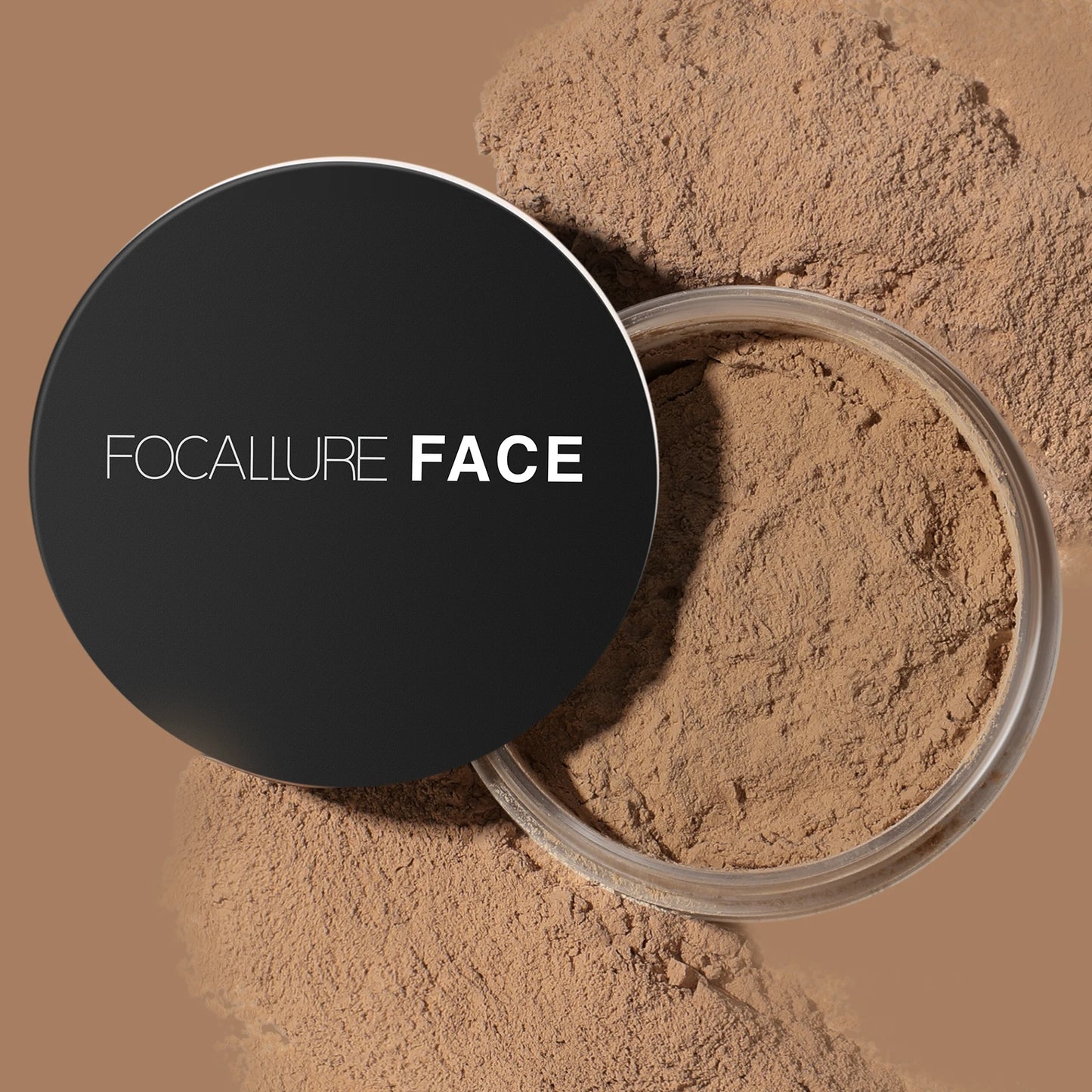 Focallure Invisible Finish Loose Setting Powder Translucent Natural Soft Face Makeup Powder Oil Control Face Loose Powder