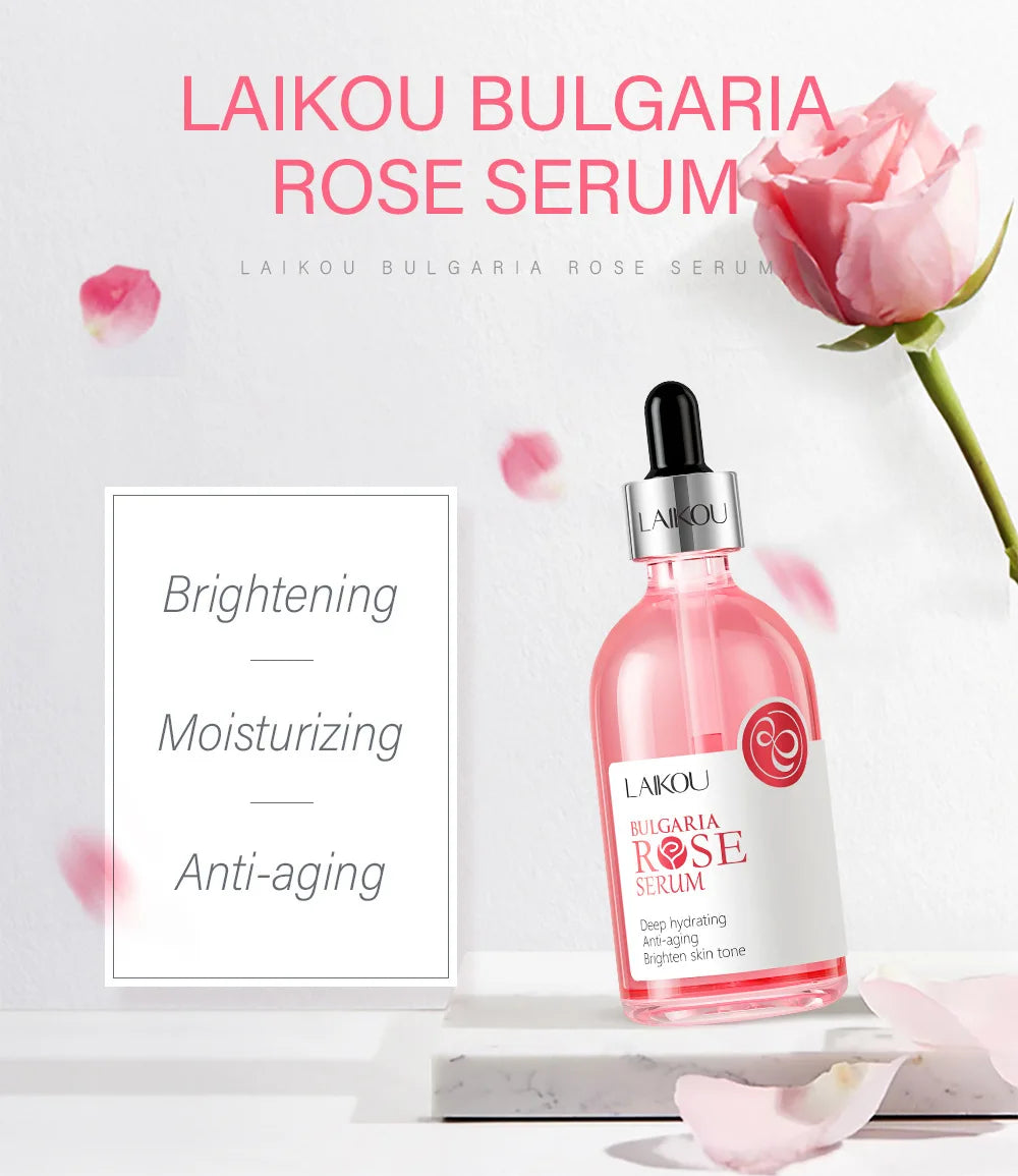 100ml LAIKOU Sakura Serum Vitamin C Essence Moisturizing Firming Brightening Face Serum Beauty Facial Skin Care Products