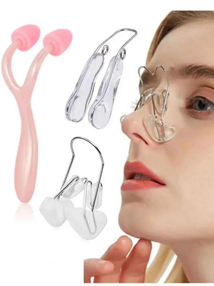 Nose Shaper Clip Nose Up Lifting Shaping Bridge Straightening Device Slimmer No Nose Silicone Tools Painful Hurt Beauty Sli K3X6