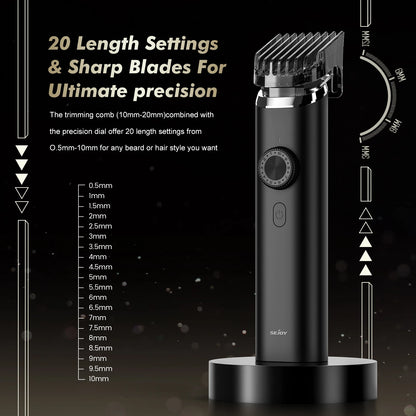 SEJOY 3 In 1 Face Clean Electric Hair Cutting Machine Men Hair Clipper Trimmer Men Cutting Beard Cordless Barber Machine