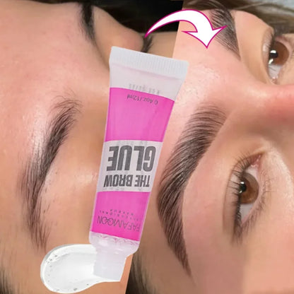 3D Eyebrow Natural Styling Gel Waterproof Transparent Quick Dry Eyebrow Wax Brow Lifting Long-lasting Eyebrow Enhancers Makeup