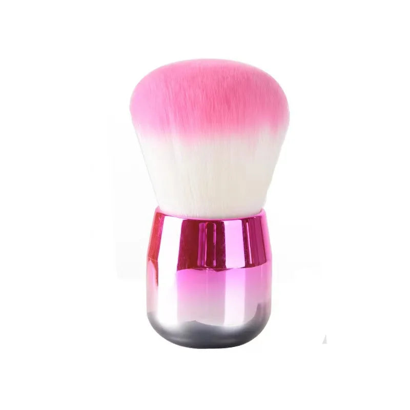 Nail Cleaning Dust Brush Makeup Brush Metal Handle Nail Paint Gel Dust Cleaning Brush Make Up Nail Art UV Powder Remover Brush