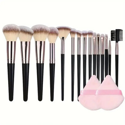 Professional 3-20PCS Makeup Brushes Set Eyeshadow Foundation Concealer Blending Blush Brush Kabuki Soft Fluffy Women Beauty Tool