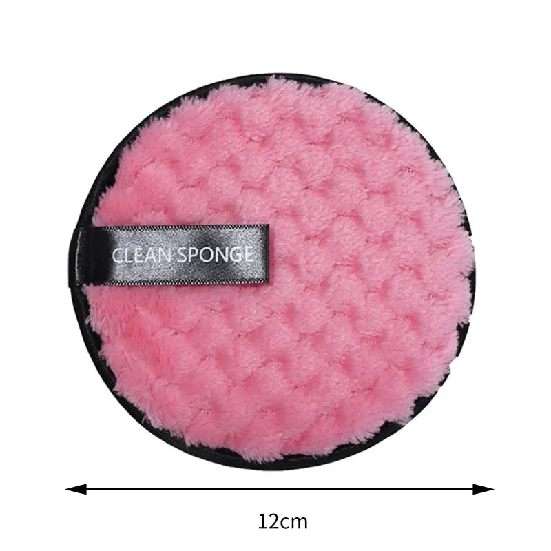 Reusable Cotton Makeup Remover Pads for Washable Face Clean Sponge Blender Cleansing Puff Cloth Foundation Liquid Cream Tools