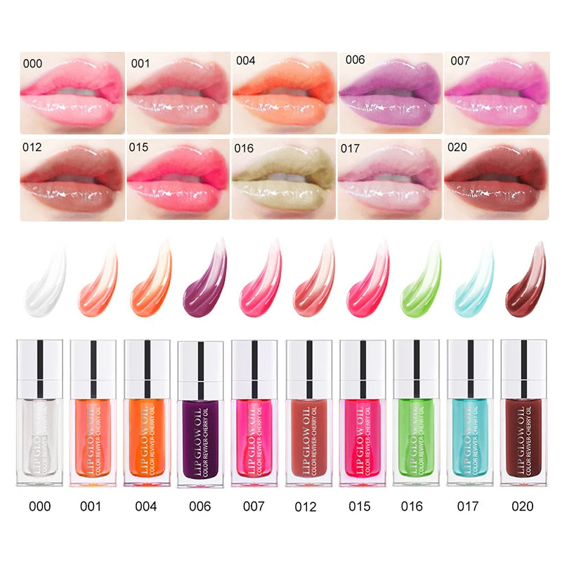 6ml Sext Lip Oil Hydrating Plumping Lip Coat For Lipstick Lipgloss Tinted Lip Plumper Serum Bb Lips Glow Oil Treatment 10 colors