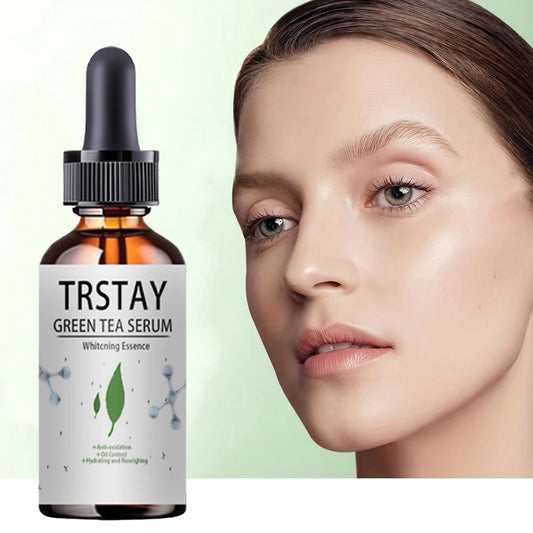 green tea shrink essence can fade spots, shrink pores, brighten skin tone and control oil