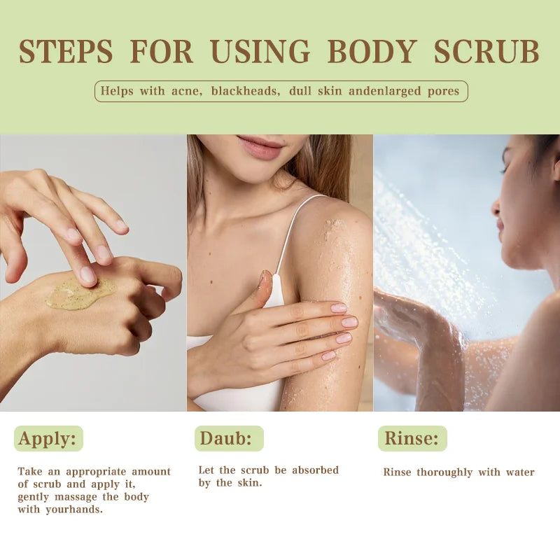 Coconut Scrub Exfoliating Collagen Body Scrub Polishing Body Foot Skin Whitening Exfoliate Skin Clean Pores Remove Dead Skin