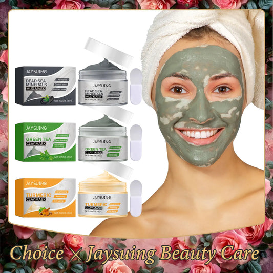 Deep Cleansing Face Mask Mud Moisturize Balance Oil Control Brighten Soothe Skin Dirt Blackheads Remover Exfoliating Facial Mask