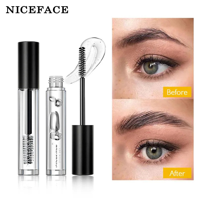 NICEFACE Eyebrow Gel Wax Brow Soap Eyebrow Enhancer Waterproof Transparent Eyebrow Styling Gel Eyebrow Sculpt Eyebrow Wax Makeup