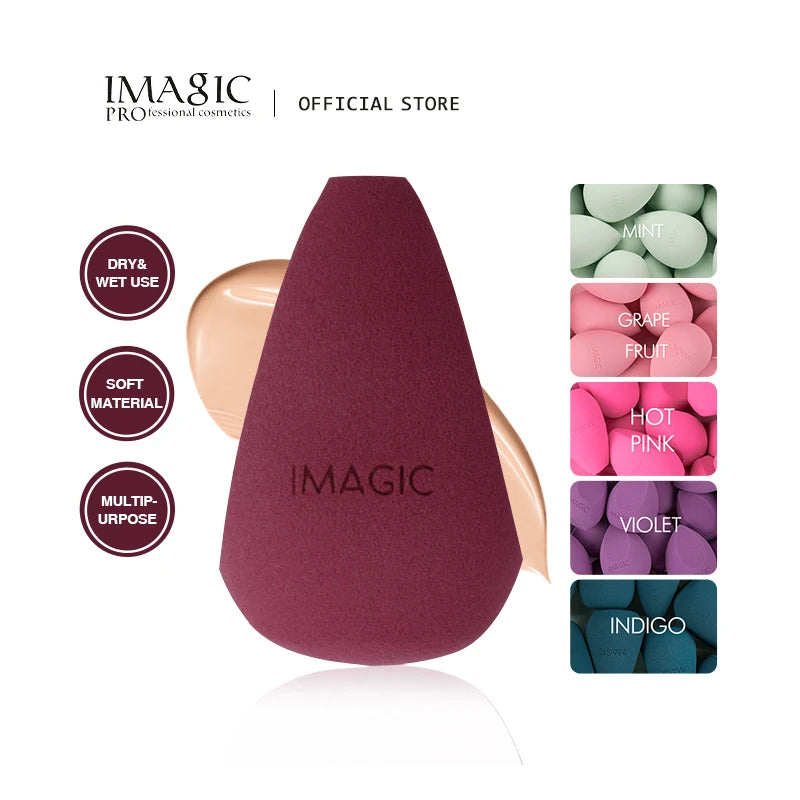 IMAGIC Sponge Makeup Foundation Makeup Cosmetic puff Powder Smooth Beauty Cosmetic make up sponge Puff