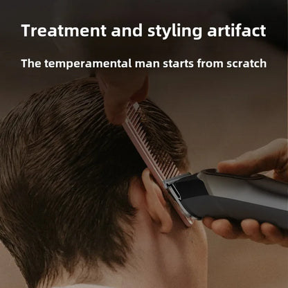 LCD Display Hair Trimmers Set Hair Clippers for Men Professional 5 in 1 Body Grooming Hair Clipper Rechargeable Haircut Machine