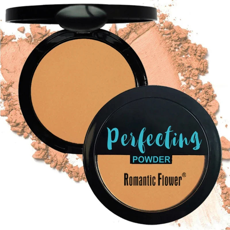 3-color Dark Powder Bronze Powder Dark Skin Foundation Oil Control Concealer Brighten The Face Create Three-dimensional Makeup