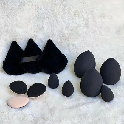 12pcs Makeup Sponge Blender Beauty Egg Soft Cosmetic Puff Foundation Sponges Powder Puff Women Make Up Accessories Beauty Tools