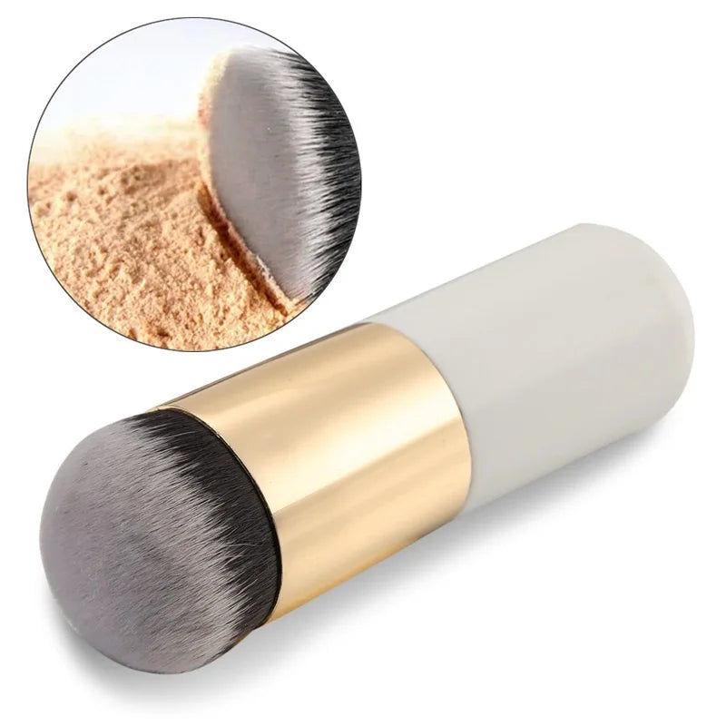 Foundation Make Up Brush Chubby Pier BB Cream Powder Blush Soft Synthetic Hair Makeup Brushes Face Contour Cosmetic Beauty Tools