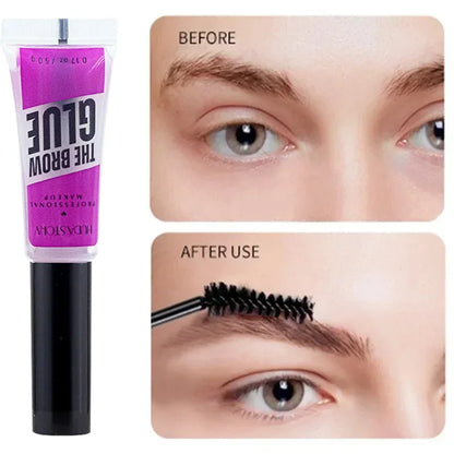 3D Eyebrow Natural Styling Gel Waterproof Transparent Quick Dry Eyebrow Wax Brow Lifting Long-lasting Eyebrow Enhancers Makeup