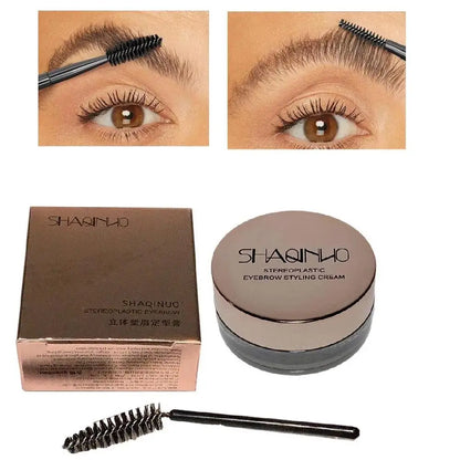 3D Eyebrow Styling Gel Waterproof Transparent Quick Dry Eyebrow Long-lasting Wax Set Brow Lifting Eyebrow Enhancers Makeup