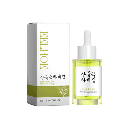 Green Tea Pores Shrinking Serum Natural Brightening Skin Lightening Removes Skin Pores Oil Control Moisturizing Face Serum Korea