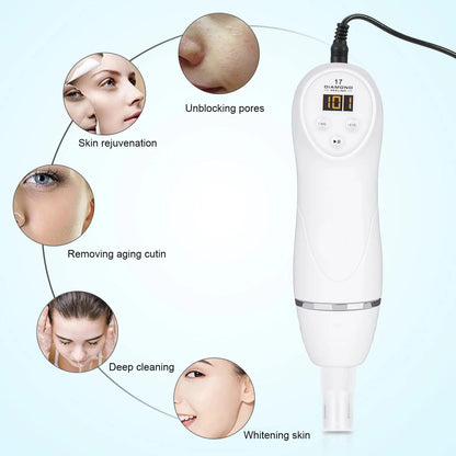 LESEN Diamond Microdermabrasion Blackhead Absorber Blackhead & Acne Cleanser Pore Cleansing Massager Exfoliating Skin Care Tools