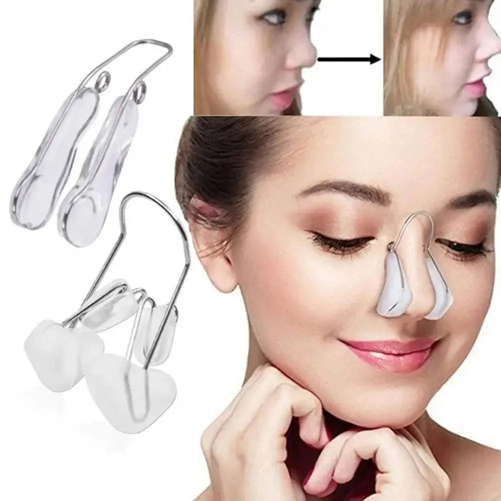 Nose Shaper Clip Nose Up Lifting Shaping Bridge Straightening Device Slimmer No Nose Silicone Tools Painful Hurt Beauty Sli K3X6