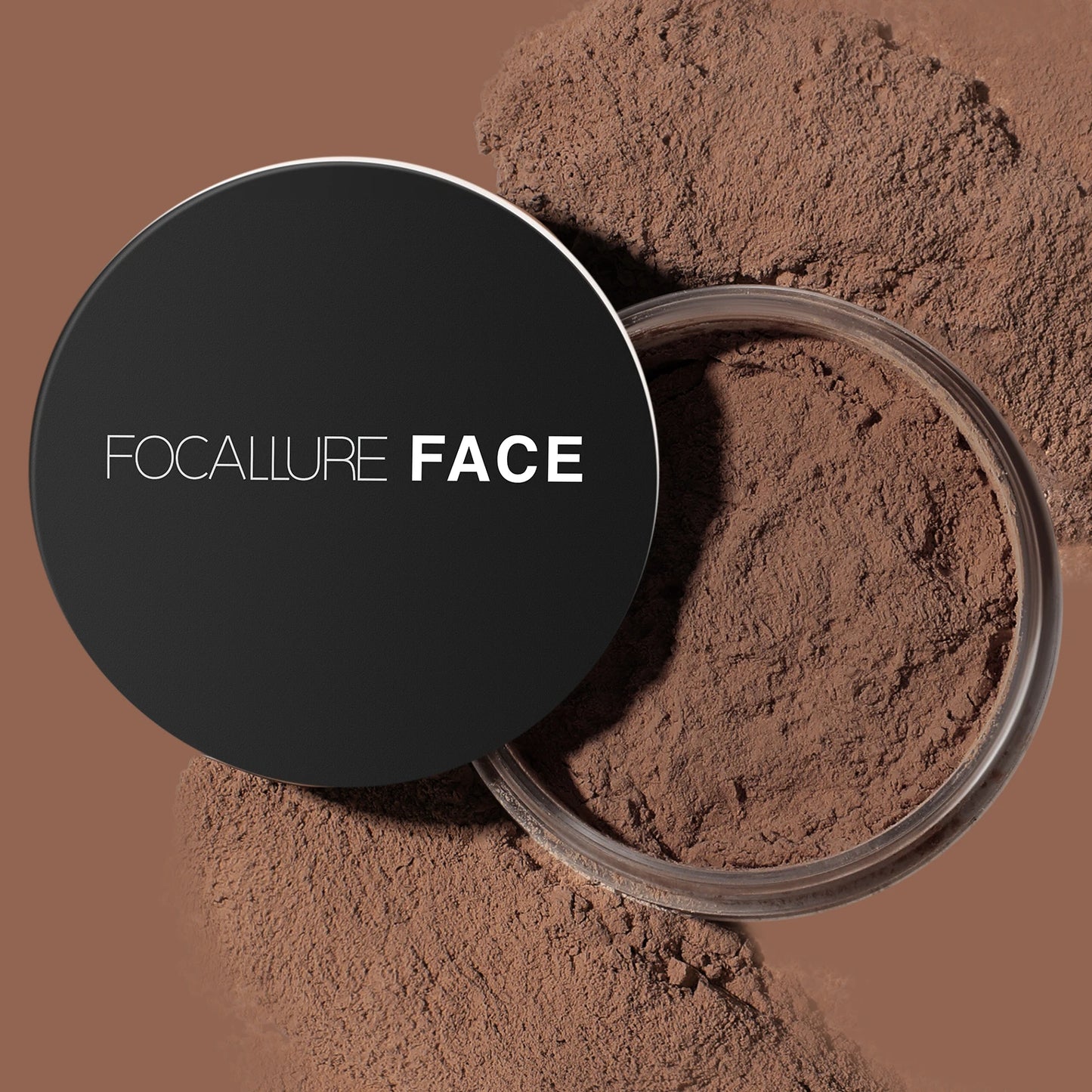 Focallure Invisible Finish Loose Setting Powder Translucent Natural Soft Face Makeup Powder Oil Control Face Loose Powder