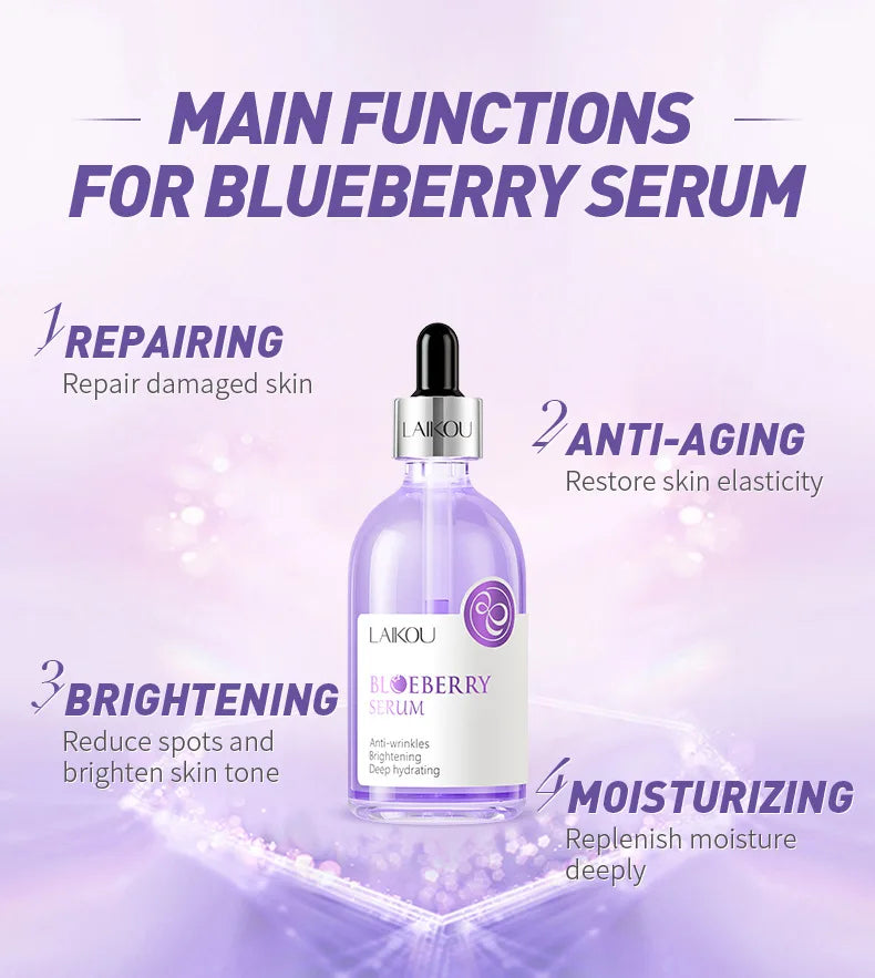 100ml LAIKOU Sakura Serum Vitamin C Essence Moisturizing Firming Brightening Face Serum Beauty Facial Skin Care Products