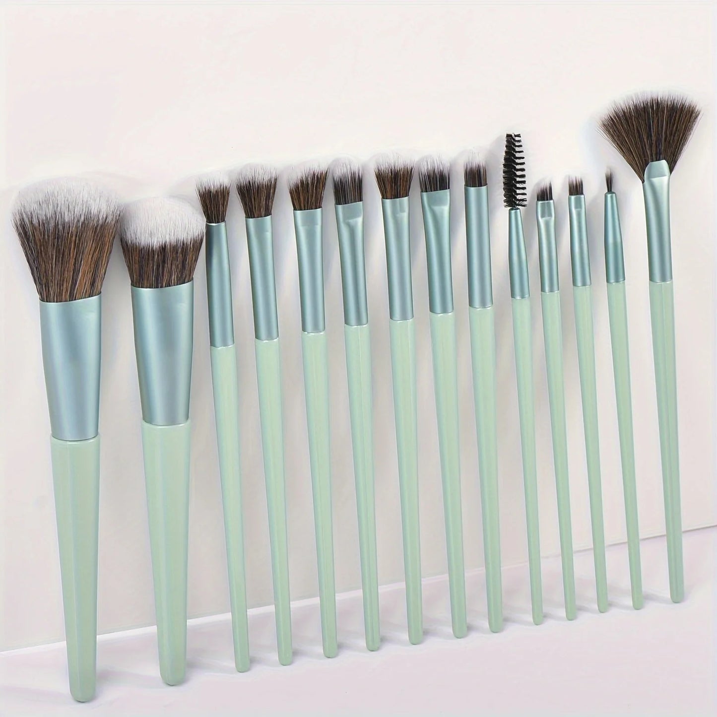 10/14Pcs Premium Makeup Brushes Set Eye Shadow Foundation Women Cosmetic Powder Blush Blending Beauty Make Up Beauty Tool