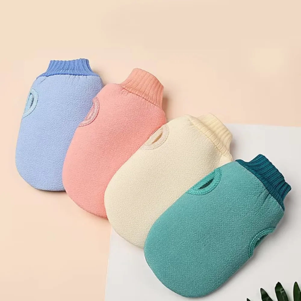 1pc Bath for Peeling Exfoliating Body Cleaning Scrub Mitt Rub Dead Skin Gloves for Shower Body Brush Towel SPA Foam Body Massage