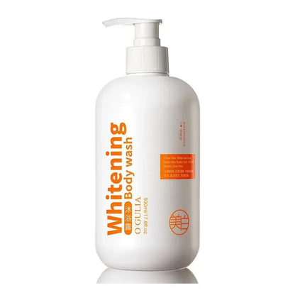 Long Lasting Fragrance Whitening Body Wash 500ml Long-Term Brighten Skin Deep Cleaning Moisturizing Body Care Shower Gel