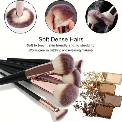 Professional 3-20PCS Makeup Brushes Set Eyeshadow Foundation Concealer Blending Blush Brush Kabuki Soft Fluffy Women Beauty Tool