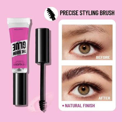 3D Eyebrow Natural Styling Gel Waterproof Transparent Quick Dry Eyebrow Wax Brow Lifting Long-lasting Eyebrow Enhancers Makeup