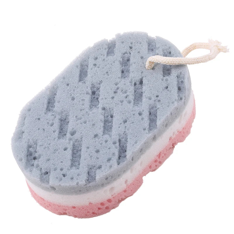 Soft Sponge Body Scrubber Bath Exfoliating Scrub Sponge Shower Brush Body Skin Cleaner Dead Skin Remover