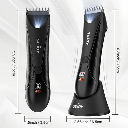 SEJOY Hair Trimmer Men Facial Beard Body Grooming Kits Electric Hair Clipper Nose Ear Trimer Rechargeable